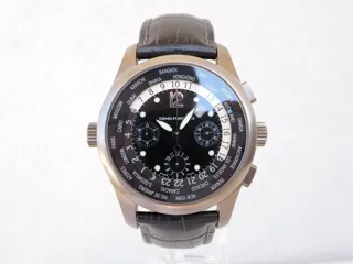 Girard-Perregaux WW.TC World Time Chronograph 49805-21-652-BA6A Titanium Black