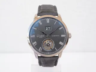 Glashütte Senator Tourbillon 1-94-03-04-04-04 18k white gold Gray