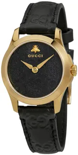 Gucci G-Timeless YA126581 Stainless steel Black