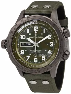 Hamilton Khaki Aviation H77775960 Stainless steel Green