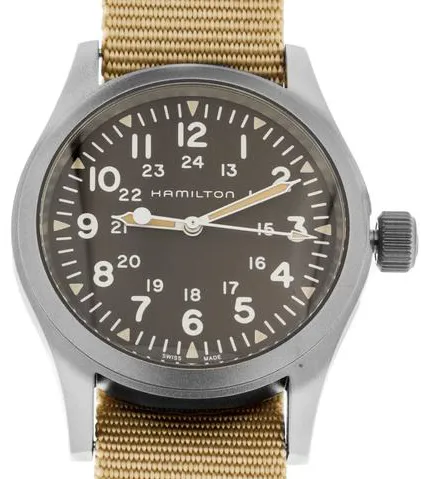 Hamilton Khaki Field H69439901 38mm Stainless steel Brown