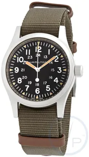 Hamilton Khaki Field H69439931 Stainless steel Black