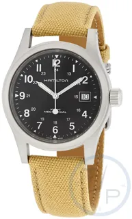 Hamilton Khaki Field H69439933 Stainless steel Black