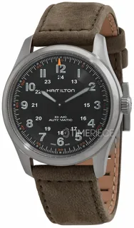 Hamilton Khaki Field H70205830 Titanium Black