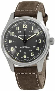 Hamilton Khaki Field H70545550 Titanium Black