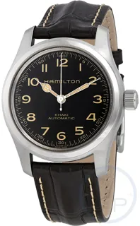 Hamilton Khaki Field H70605731 Stainless steel Black