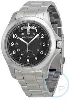 Hamilton Khaki Field King H64455133 Stainless steel Black