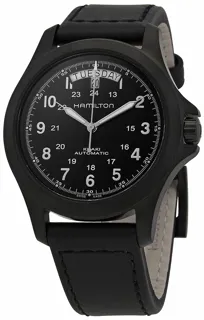 Hamilton Khaki Field H64465733 Stainless steel Black