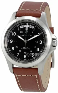 Hamilton Khaki Field H64455533 Stainless steel Black