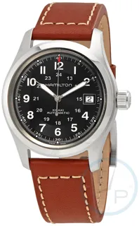 Hamilton Khaki Field H70455533 Stainless steel Black