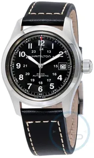 Hamilton Khaki Field H70455733 Stainless steel Black