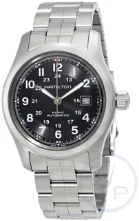 Hamilton Khaki Field H70515137 Stainless steel Black