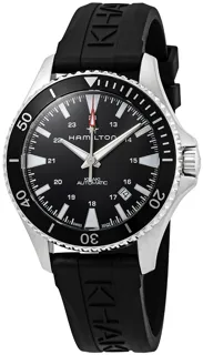 Hamilton Khaki Navy H82335331 Stainless steel Black