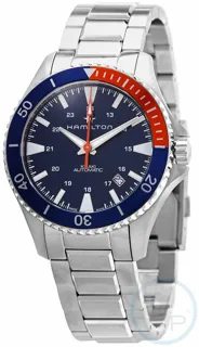 Hamilton Khaki Navy H82365141 Stainless steel Blue