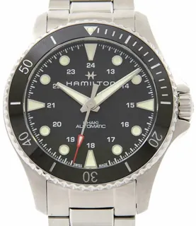 Hamilton Khaki Navy H82515130 Stainless steel Black