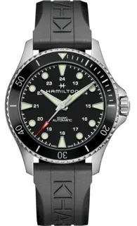 Hamilton Khaki Navy H82515330 Stainless steel Black