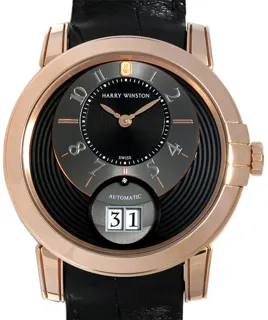 Harry Winston Midnight MABD42RL Rose gold Black