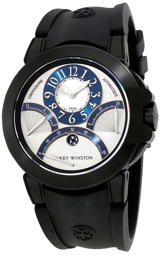 Harry Winston Ocean OCEACT44ZZ005 44mm Zalium Silver