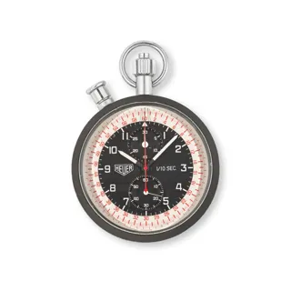 Heuer Stainless steel and Black DLC Black