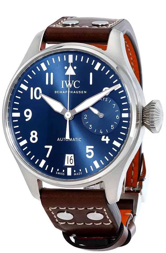 IWC Big Pilot IW500916 46mm Stainless steel Blue