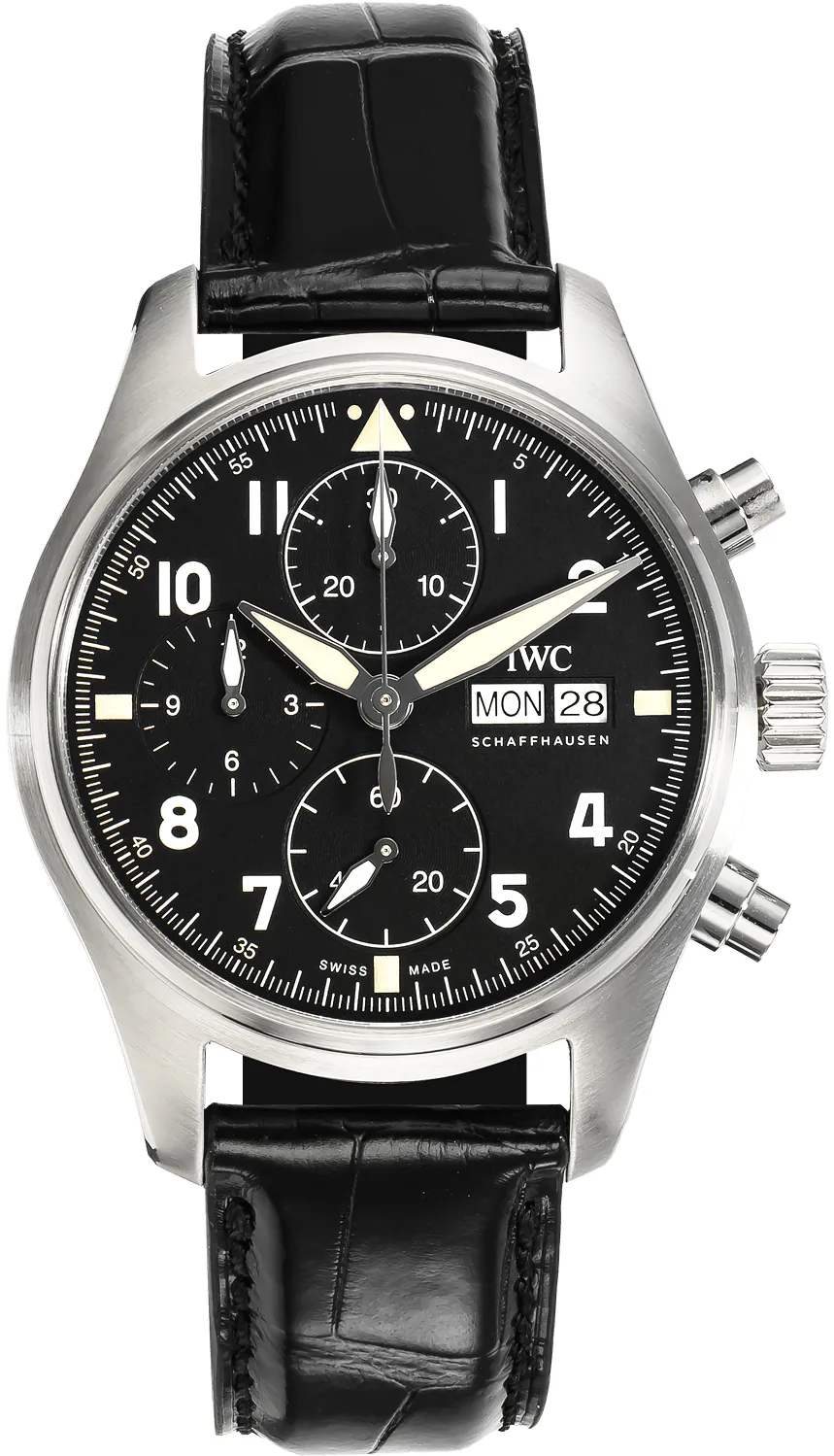 IWC Pilot IW387901 41mm Stainless steel Black