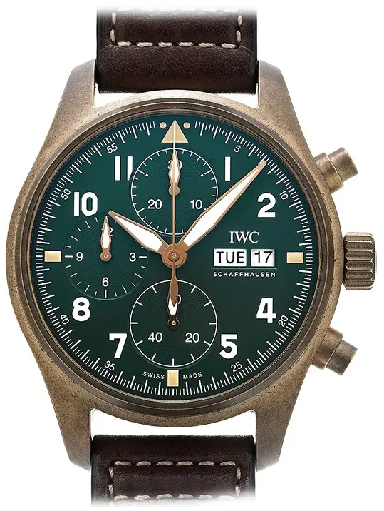 IWC Pilot IW387902 41mm Bronze Green