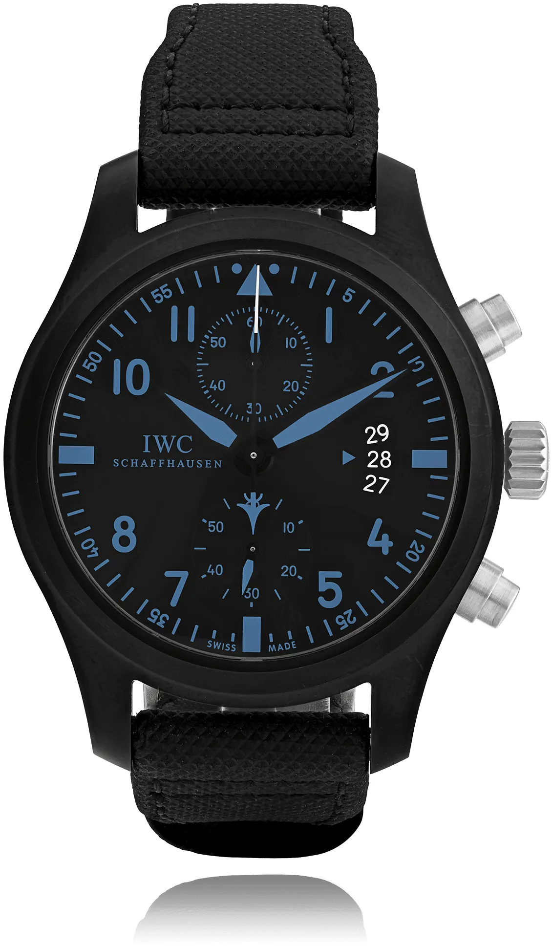 IWC Pilot Chronograph Top Gun IW388003 46mm Ceramic Black