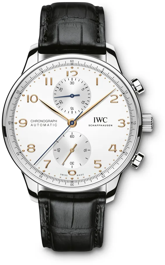 IWC Portugieser Chronograph IW371604 40.9mm Stainless steel Silver