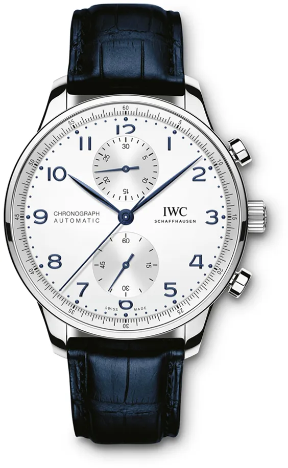 IWC Portugieser Chronograph IW371605 40.9mm Stainless steel Silver