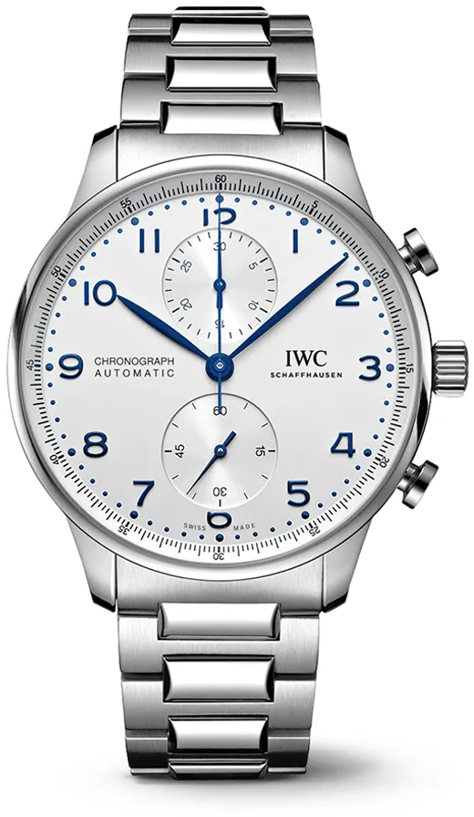 IWC Portugieser Chronograph IW371617 41mm Stainless steel Silver