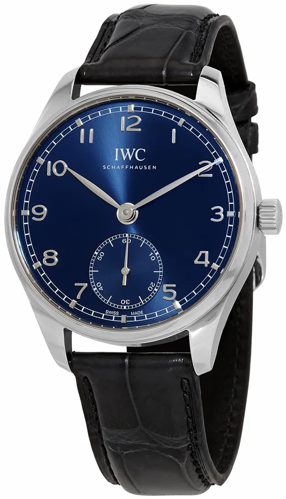 IWC Portugieser IW358305 40.5mm Stainless steel Blue