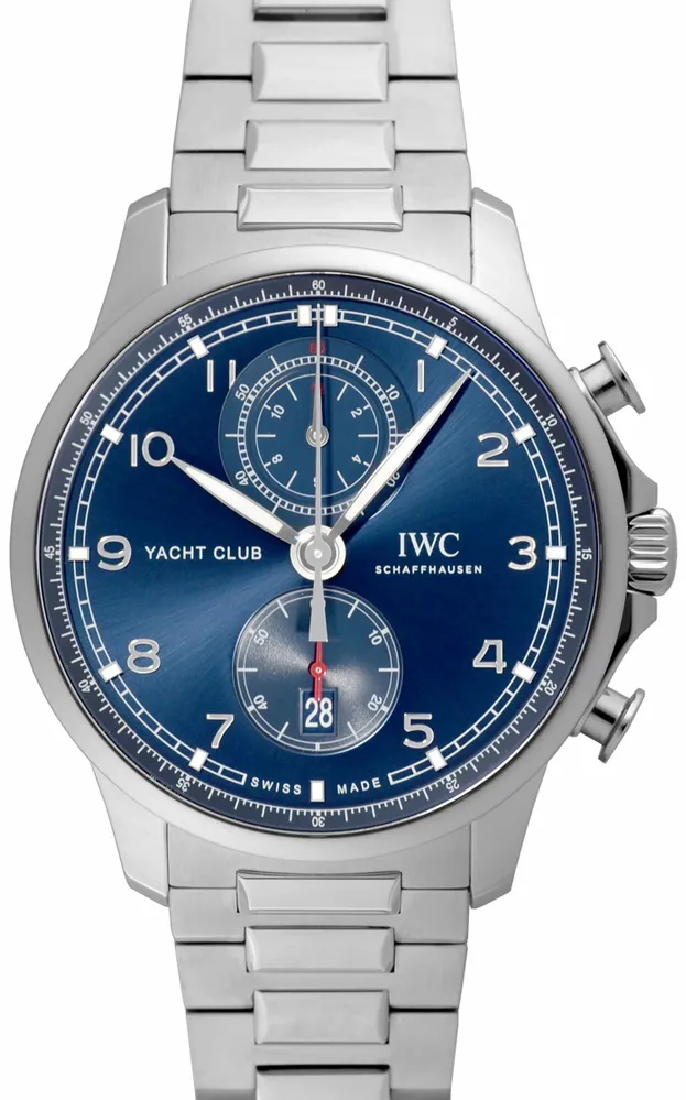 IWC Portugieser IW390701 44.5mm Stainless steel Blue