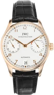 IWC Portugieser IW500701 Yellow gold Silver