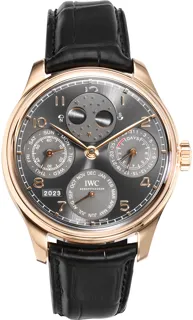 IWC Portugieser IW503404 Yellow gold Gray