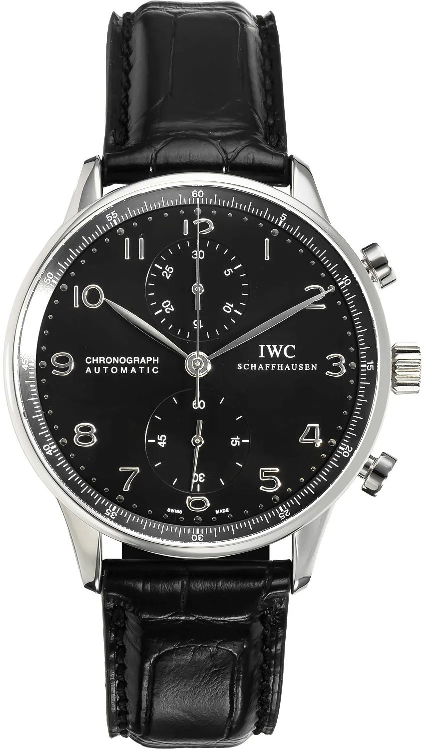 IWC Portugieser IW371438 41mm Stainless steel Black