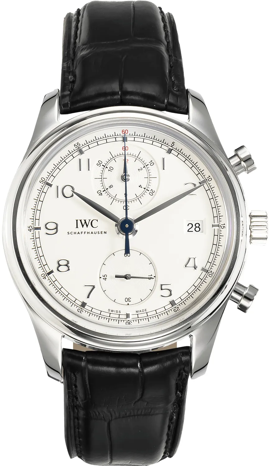 IWC Portuguese Chronograph IW390403 42mm Stainless steel Silver