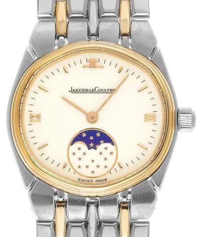Jaeger-LeCoultre Albatros 146.212.5 24mm Yellow gold and stainless steel White