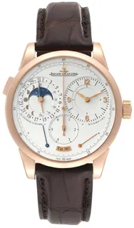 Jaeger-LeCoultre Duomètre 6042521 Rose gold Silver