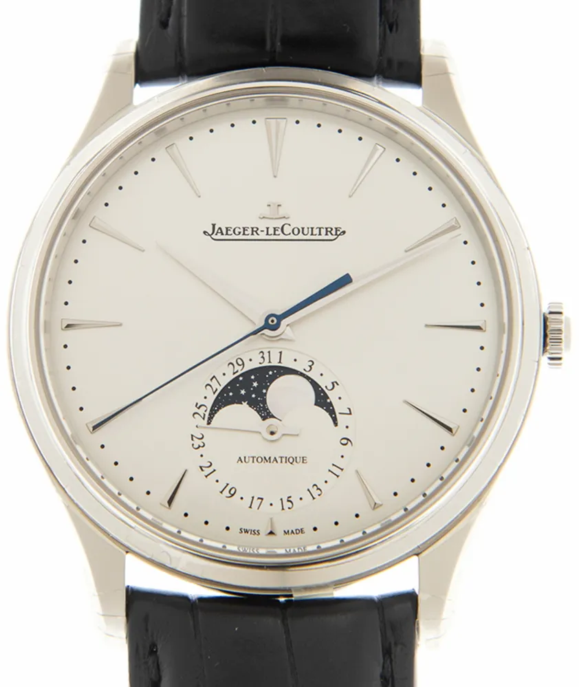 Jaeger-LeCoultre Master Ultra Thin Moon Q1368430 39mm Stainless steel Silver