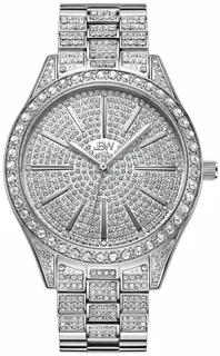 JBW Cristal J6346C 39mm Stainless steel Silver (Diamond Pave)