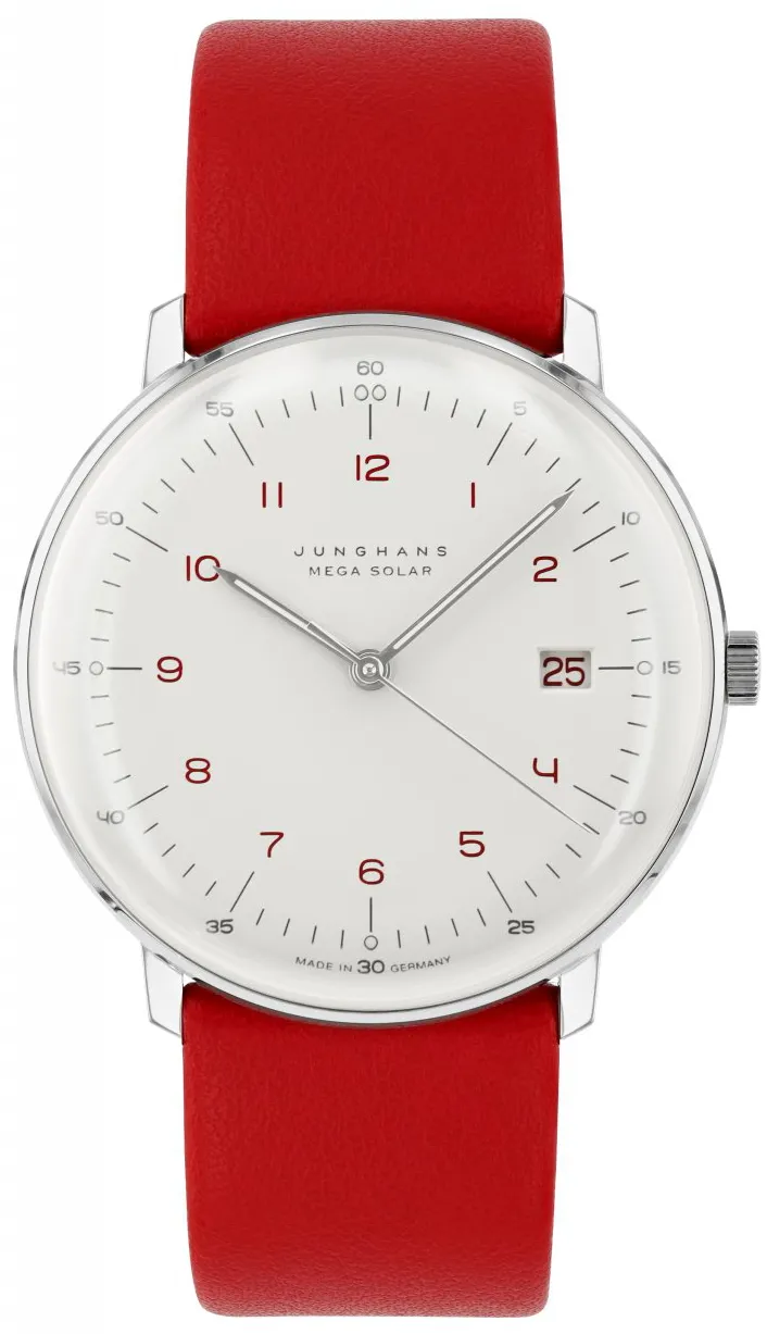 Junghans max bill 59/4325.02 38mm Stainless steel White