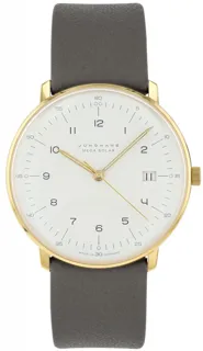 Junghans max bill 59/7324.02 Yellow gold