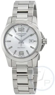 Longines Conquest L3.376.4.76.6 Stainless steel Silver