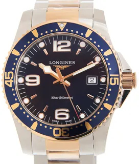 Longines HydroConquest L3.740.3.98.7 Stainless steel Blue