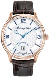 Mathey-Tissot Edmond Automatic AC1886PI Stainless Steel 316L/Rose Gold PVD White