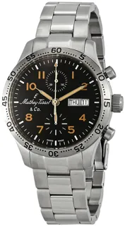 Mathey-Tissot Type 21 Chrono Automatic H1821CHATNO Stainless steel Black