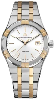 Maurice Lacroix Aikon Quartz AI1108-PVP02-130-1 Rose gold and Stainless steel