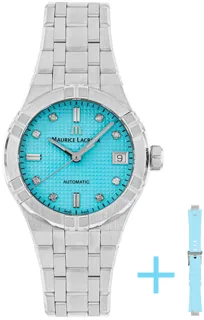 Maurice Lacroix Aikon Automatic AI6006-SS00F-451-C Stainless steel Turquoise