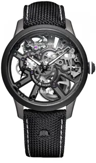 Maurice Lacroix Masterpiece MP7228-DLB04-090-2 Stainless steel Skeletonized