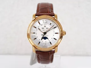 Maurice Lacroix Masterpiece MP6427-YG101-92E Yellow gold Silver